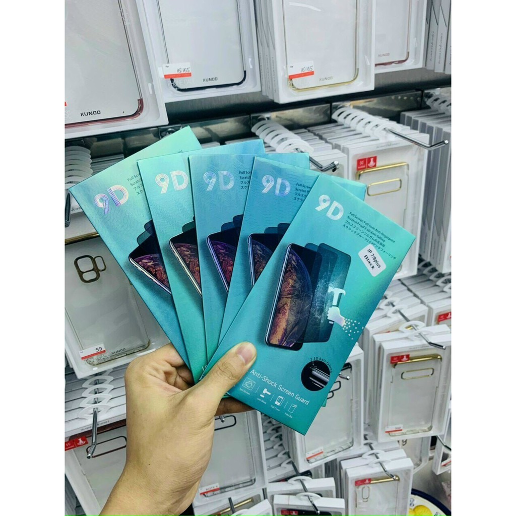 Kính Cường Lực Dẻo FULL Màn 9D Dành cho 11 PRO MAX XSMAX X XR XS 6PLUS 7PLUS