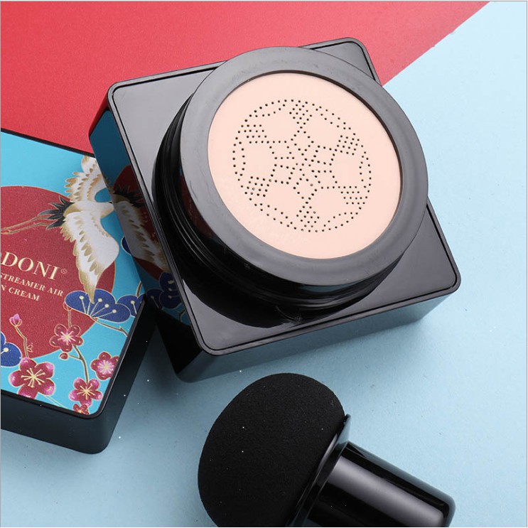 (Hàng Mới Về) Phấn Nước Bb Che Khuyết Điểm Dưỡng Ẩm Làm Sáng Da Kèm Cọ Đầu Nấm Zohdni | BigBuy360 - bigbuy360.vn