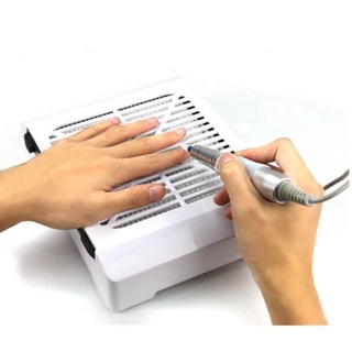 Máy hút bụi nail khi làm móng Beliver