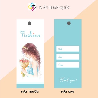 Mác quần áo, tag giấy (combo 100 chiếc)