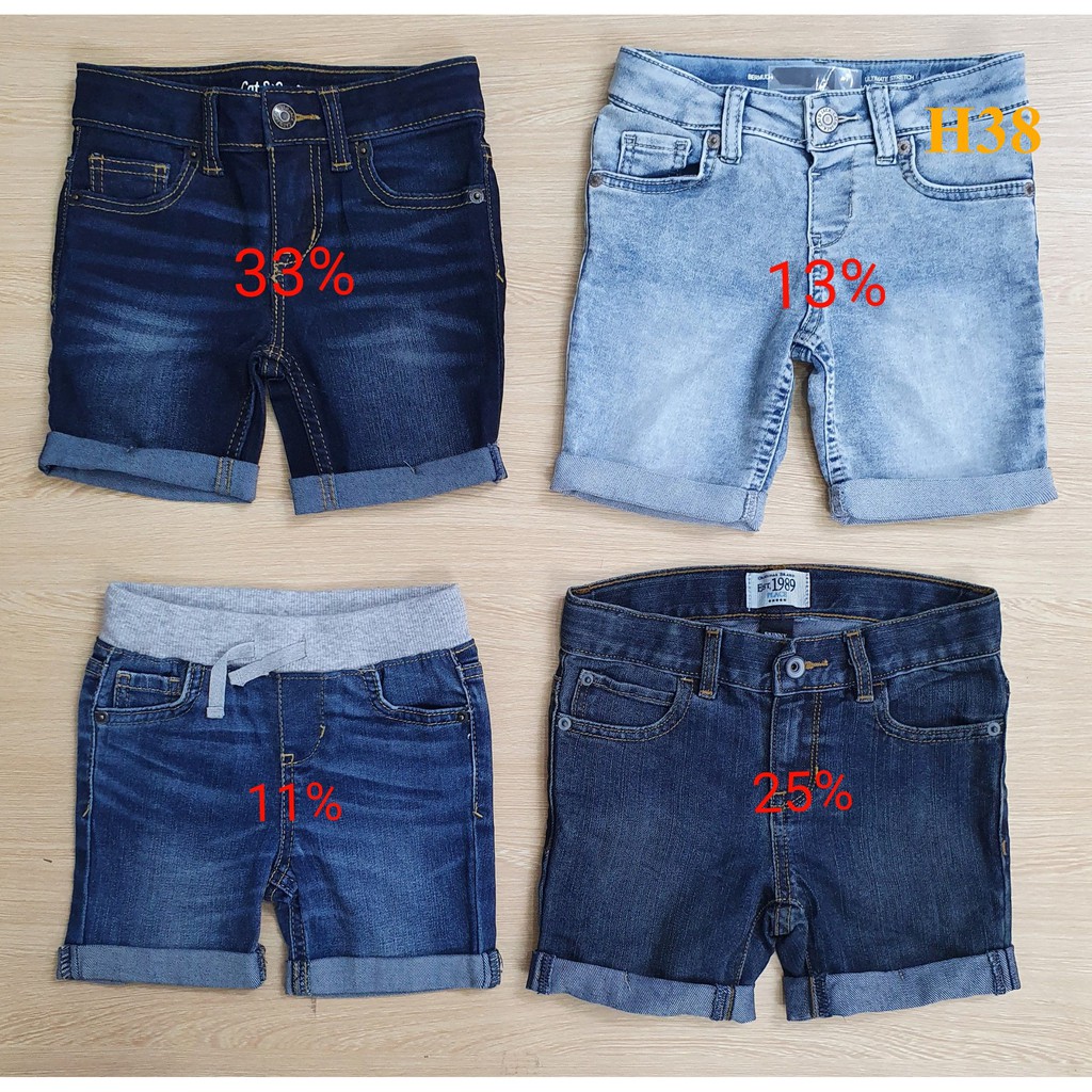 * Mã H38: Short jean bé trai Cat & Jack, Place và Levi's hàng VN xuất xịn (BC 6708(