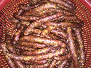 Lạp sườn gác bếp