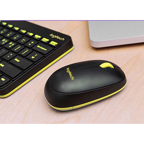 Bộ bàn phím chuột không dây Logitech MK240 Nano-Không dây 2.4Ghz