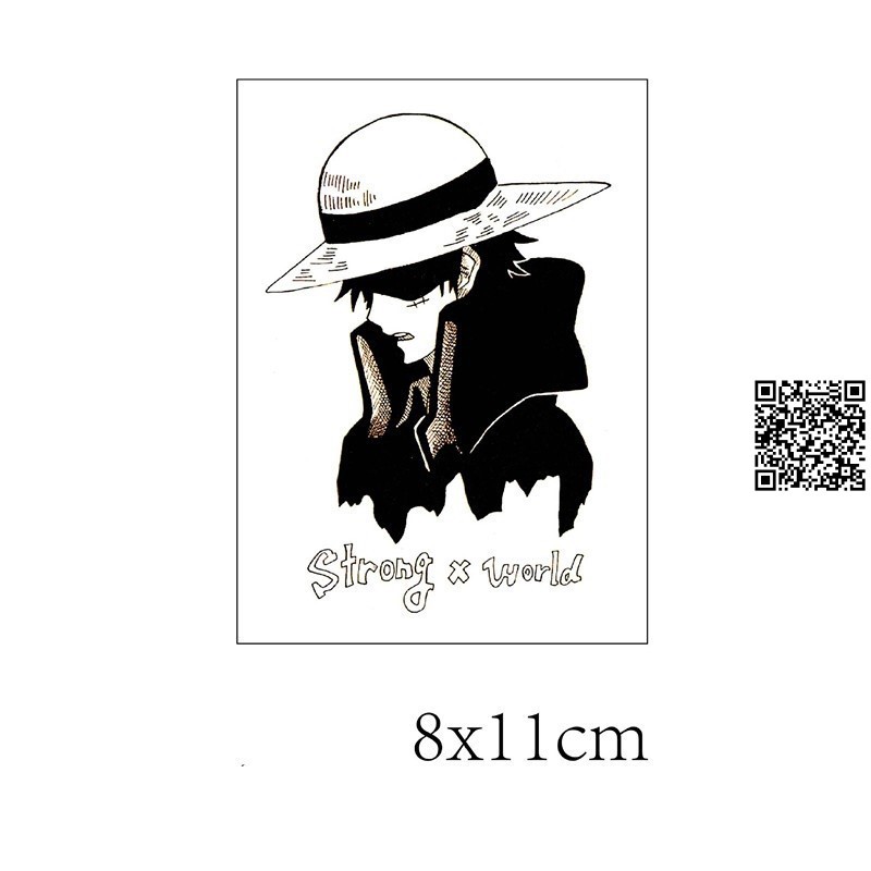 Hình xăm Onepiece hình Luffy Ace Sabo