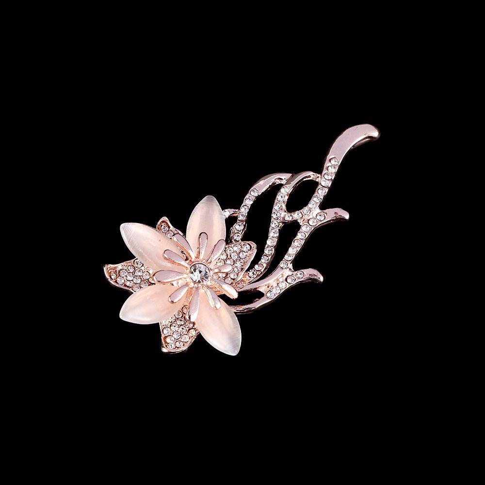 Trâm Cài Áo VANES1 Bó Hoa Nữ|Quà Tặng Hình Oval Độc Đáo Ấn Tượng|Khay Nhựa Acrylic Đựng Đồ Tiện Dụng