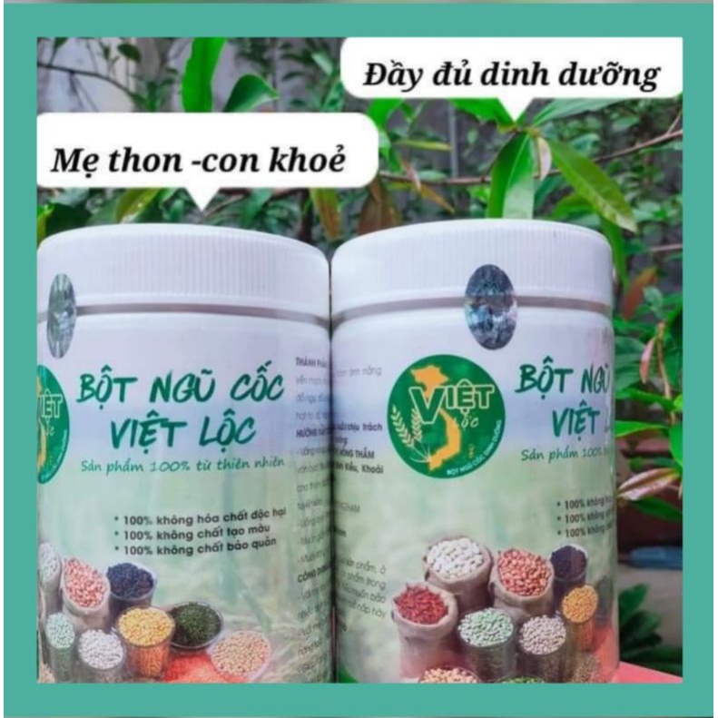 Bột ngũ cốc Việt Lộc, ngũ cốc bầu, lợi sữa sau sinh, tốt cho mẹ, dinh dưỡng cho con, hàng chính hãng, giá ưu đãi