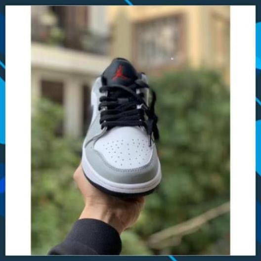 (FREESHIP + ẢNH THẬT ) Jordan Low 1 xám trắng hàng chuẩn ,jordan 1 low smoke grey hot trend 2021 | BigBuy360 - bigbuy360.vn