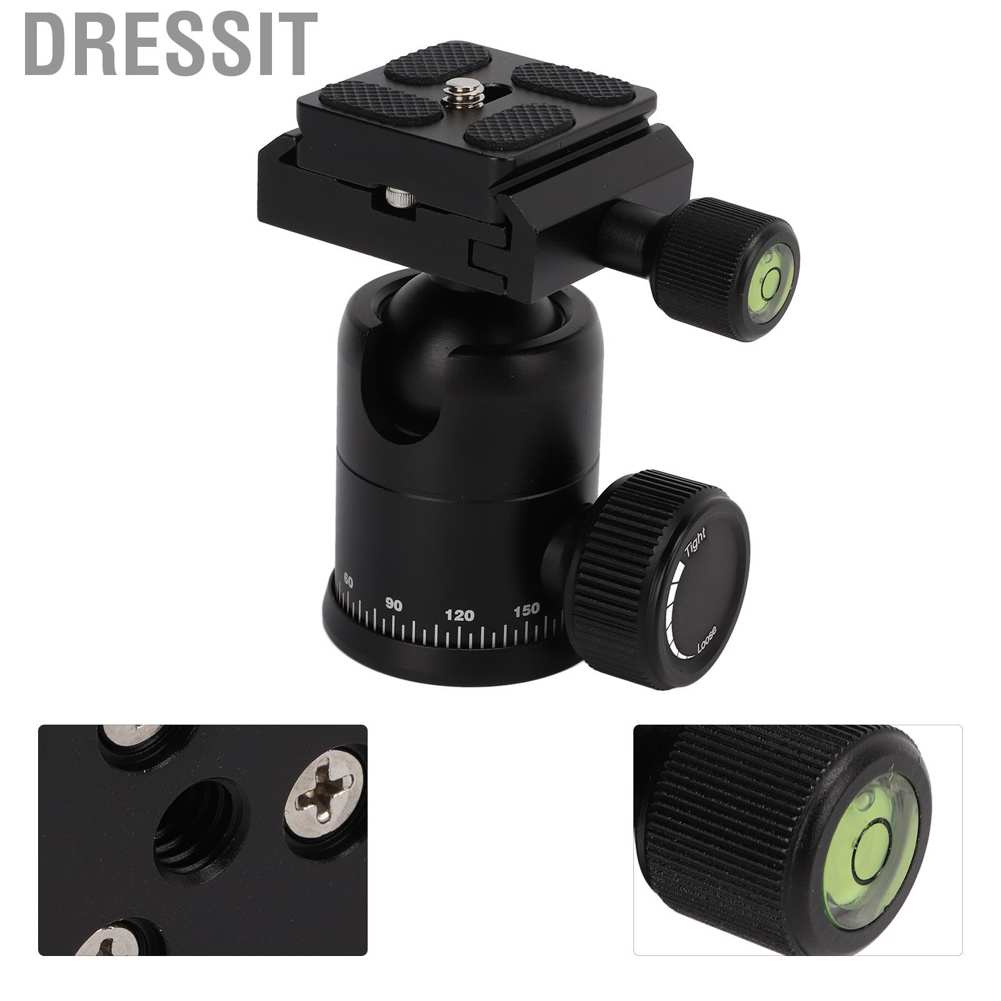 Đầu bi mini xoay 360 độ với ốc vít 1/4 inch cho máy ảnh SLR | BigBuy360 - bigbuy360.vn