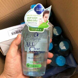 Nước tẩy trang Micellar Senka A.L.L Clear Water Fresh 230ml
