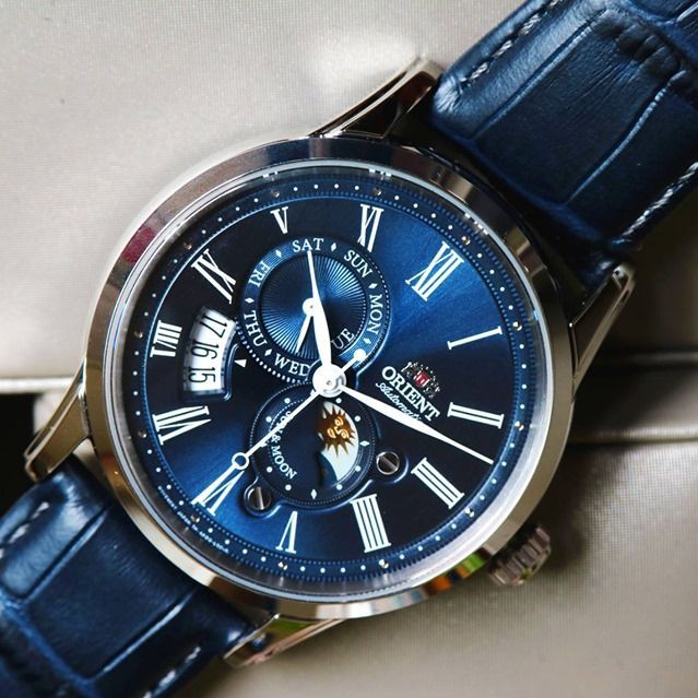 Đồng hồ nam Orient Sun and Moon Gen III SAK00005D0