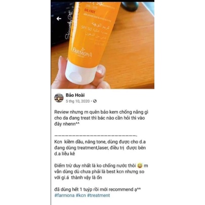 [50ml] Kem chống nắng cho da mụn Farmona Sun Face Cream SPF 50 Oil Free | BigBuy360 - bigbuy360.vn