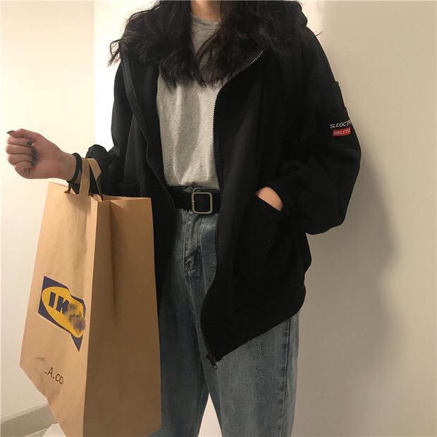 [SIÊU HOT] Áo khoác nỉ ngoại unisex SLEO mặc đôi nam nữ (Sỉ từ 5sp bất kỳ) | BigBuy360 - bigbuy360.vn