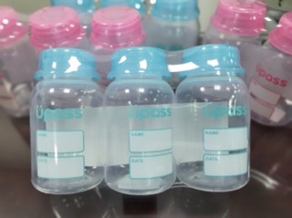 Bộ 3 bình trữ sữa Upass 125ml