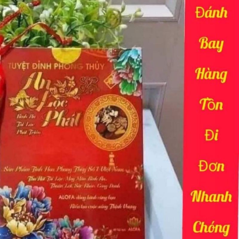 ( Tặng Túi đỏ may mắn ) Bột phong thủy Alofa 40túi
