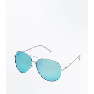 17. Kính NEWLOOK Teal Mirror Aviator Style Sunglasses_hàng chính hãng authentic ANh