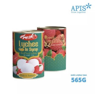 1 HỘP VẢI NGÂM SYRUP THÁI LAN RESK 565G