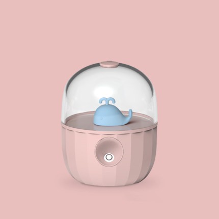 Máy Phun Sương Tạo Ẩm Hình Thú Mini Để Bàn Có Pin Sạc Tích Hợp