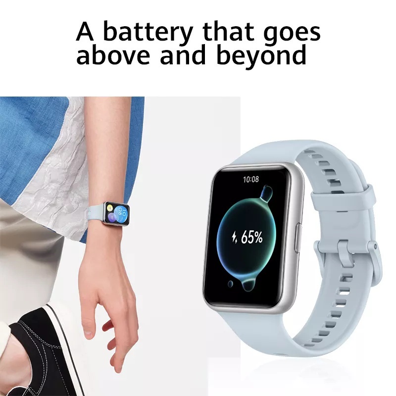 Màng hydrogel Jansin 3D bảo vệ cho đồng hồ thông minh Huawei Watch Fit 2