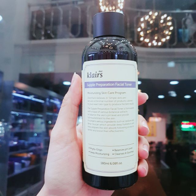 Nước hoa hồng Klairs Supple Preparation Toner