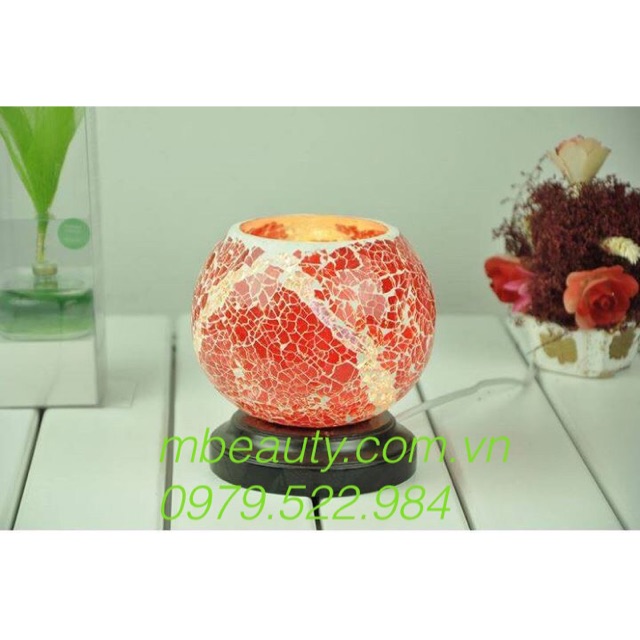 Đèn xông tinh dầu pha lê