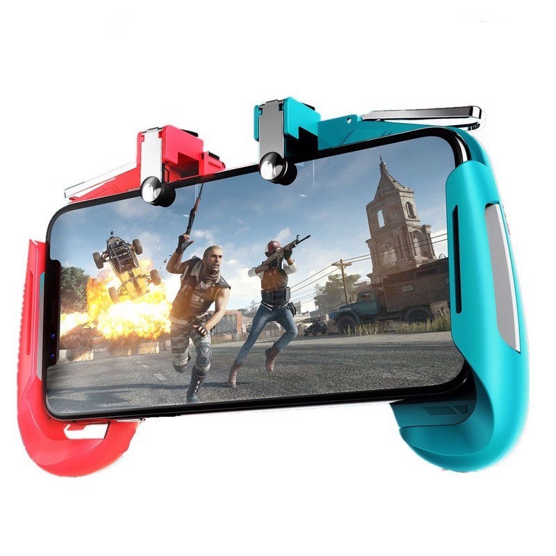 Giao Hàng Hỏa Tốc 1HTay Cầm Chơi Game AK16- Nút Bấm Game Hỗ Trợ Chơi Game PUBG, ROS, Free Fire , Fifa Trên Điện Thoại