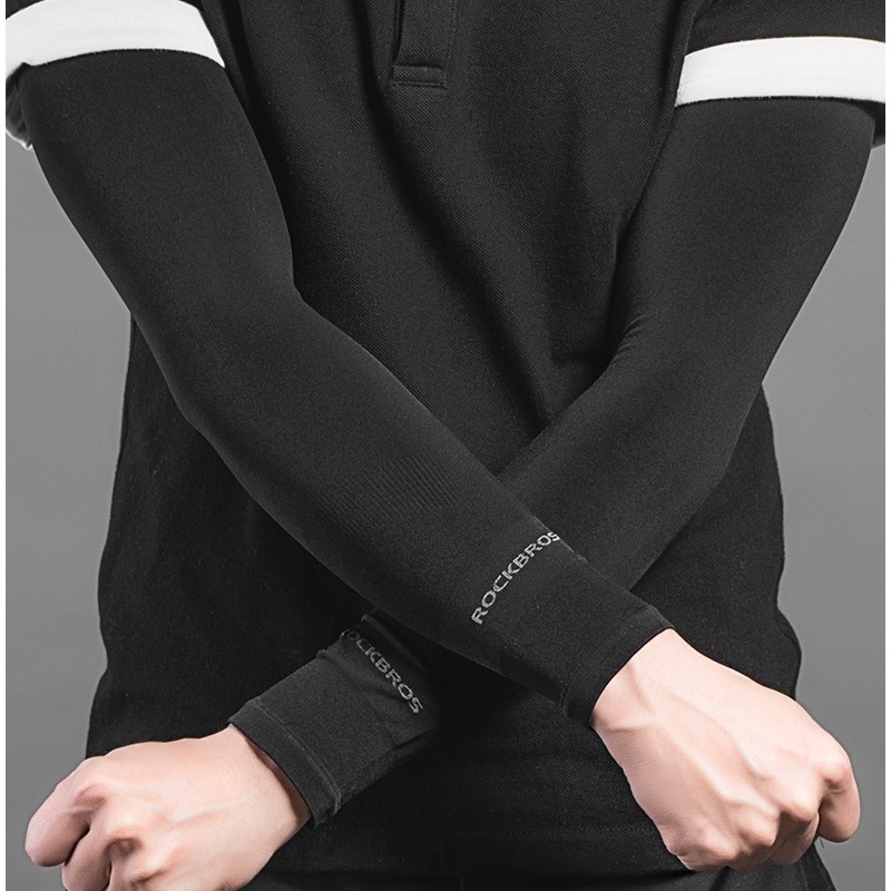 Cặp găng cánh tay thể thao ROCKBROS chống nắng chống tia UV tùy chọn màu sắc