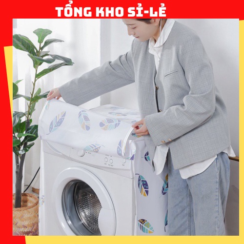 Bọc trùm máy giặt cửa đứng, cửa ngang chống bụi, chống thấm che phủ tốt 88275 TỔNG KHO SỈ 88