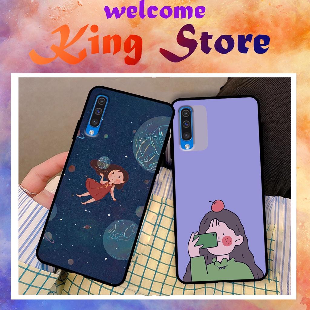 Ốp lưng Samsung A50/A70/A80 in hình Little Girl siêu đáng yêu, dễ thương_KINGSTORE.HN_Ốp SS