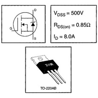 5 Mosfet IRF840
