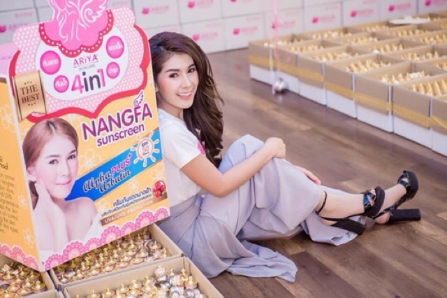 NANGFA SUNCREEN Kem Chống Nắng & Dưỡng Trắng Da SPF 50 PA++ 7g - Thái Lan