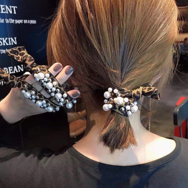 Dây buộc tóc beading hàn quốc