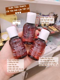 Nước thần kiehl's mini