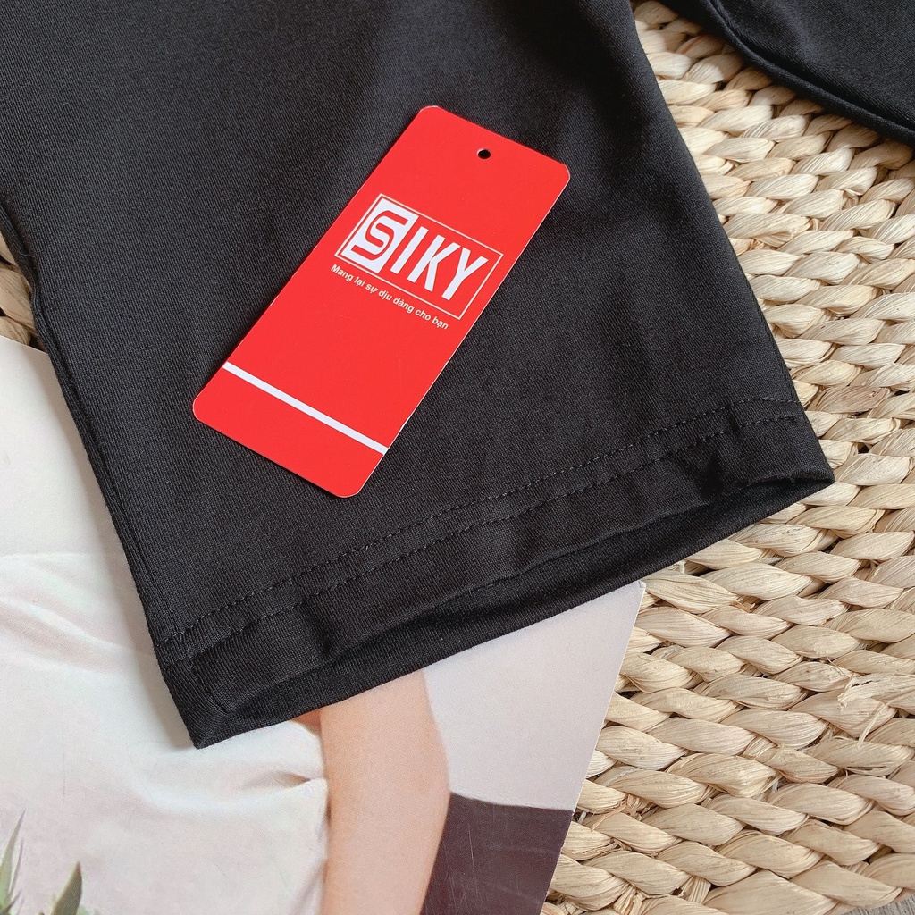 Quần Legging Lửng Nữ 🌸 Legging ngố nâng mông SIÊU HOT - SIKY - QLG02