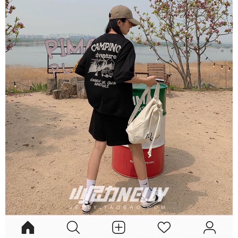 Áo phông nelly heybig sale (có sẵn) 19 camping adventure