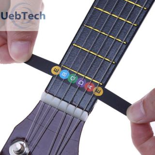 Sticker màu sắc dán phím guitar