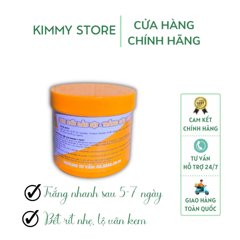 Kem cốt dầu dưỡng trắng da - cốt dầu dạng sệt hủ 500g