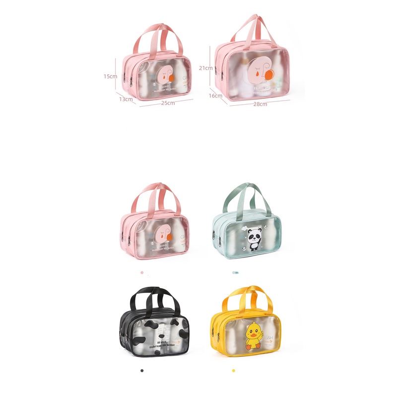 Túi Đựng Đồ Bơi Trong Suốt Hai Lớp Dày Dặn Chống Thấm Nước Kích Thước Lớn Tiện Dụng