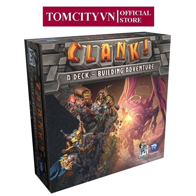 Trò chơi Thẻ Bài boardgame Clank! A Deck-Building Adventure TOMCITYVN hấp dẫn