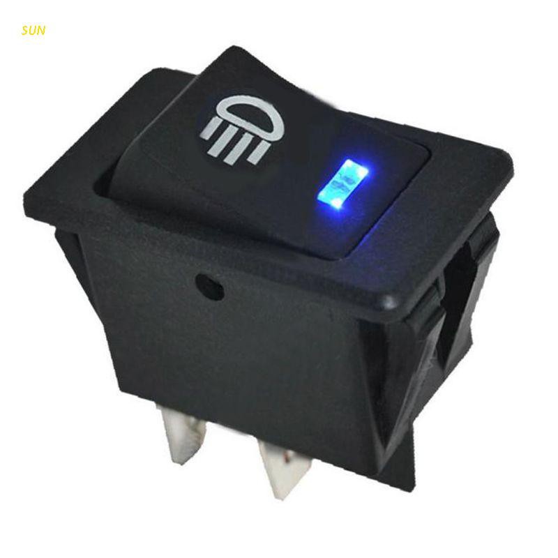 Công Tắc Đèn Sương Mù 12v 4 Pin Cho Xe Hơi / Tàu Thuyền Mới