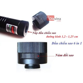 Đầu chiếu sao đèn Laser 6 in 1