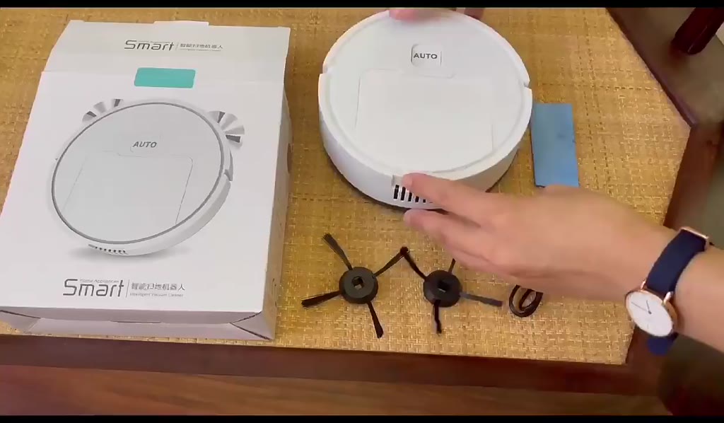 Robot Hút Bụi, Robot Lau Nhà 3 Chức Năng Quét + Hút + Lau Nhà, Thiết Kế Chống Rơi USB Gia Đình Mokapick | BigBuy360 - bigbuy360.vn