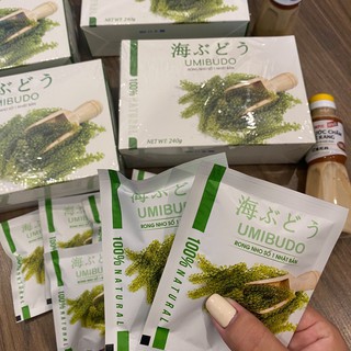 Rong Nho Tách Nước Umibudo cao cấp siêu giòn siêu ngon