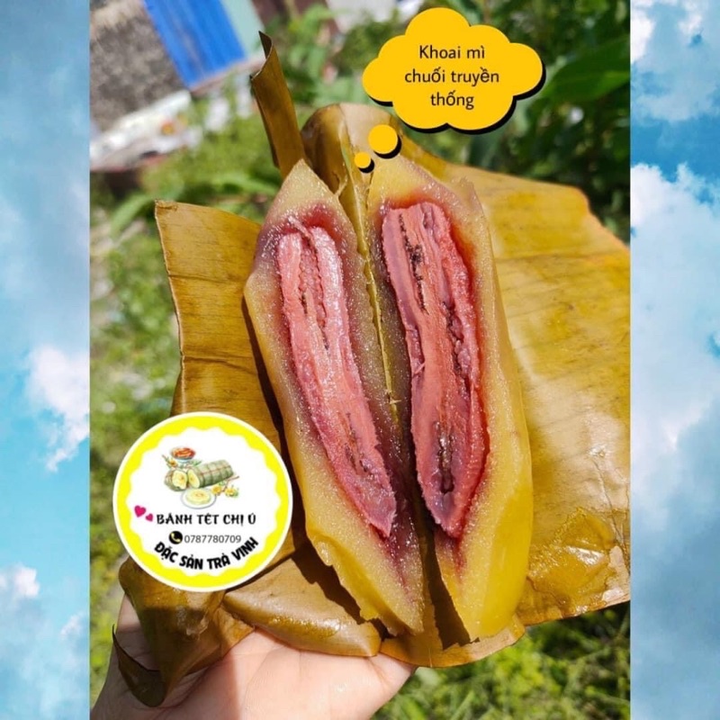 Bánh Khoai Mì Chuối  1,4Kg/chục