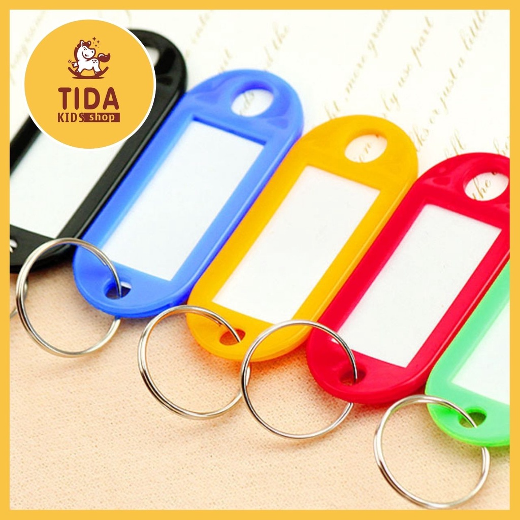 Móc Chìa Khóa Key Tag ⚡ HOT TREND ⚡ Thẻ Ghi Nhớ Gắn Móc Chìa Khóa Siêu Tiện Dụng, Đồ Gia Dụng TiDa Kids