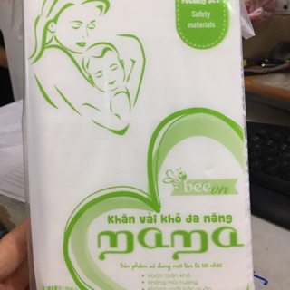 Khăn vải khô đa năng Mama 300 tờ/ túi