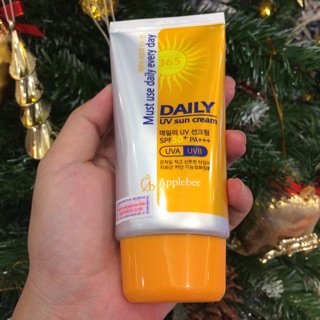 Kem chống nắng applebee daily uv sun cream 70ml