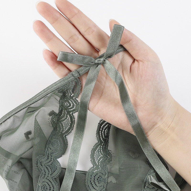 Được chọn màu, size, Quần lót ren thắt nơ hông điệu đà MS039