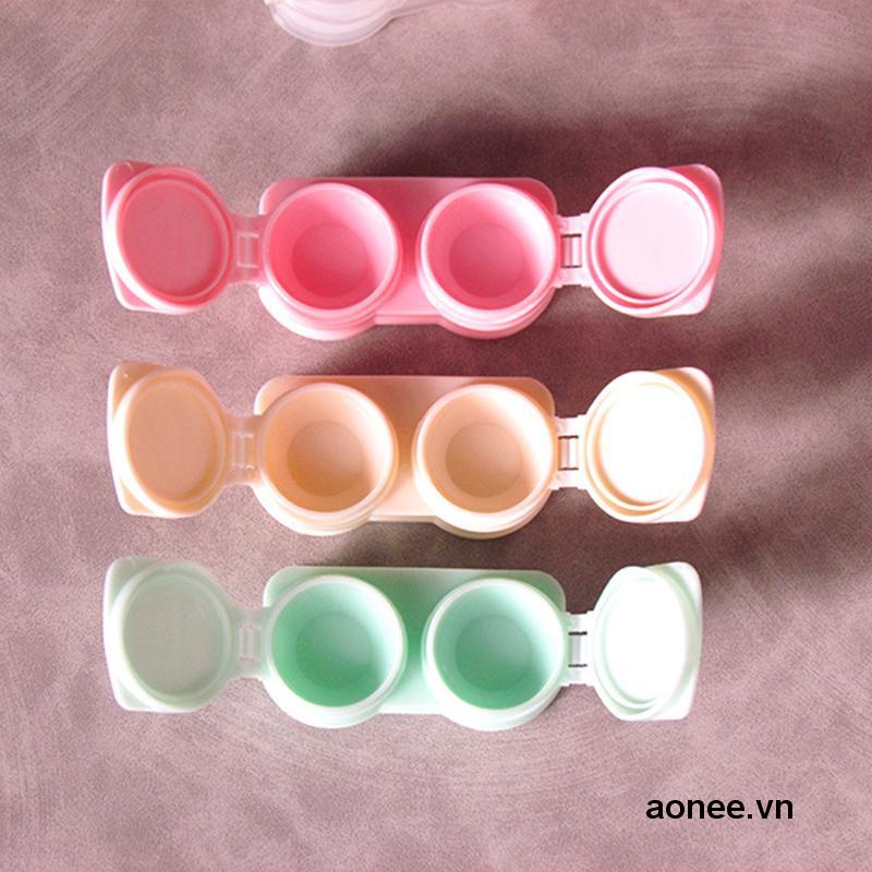 ✨✨Hộp Đựng Kính Áp Tròng Thiết Kế Nắp Lật Tiện Dụng