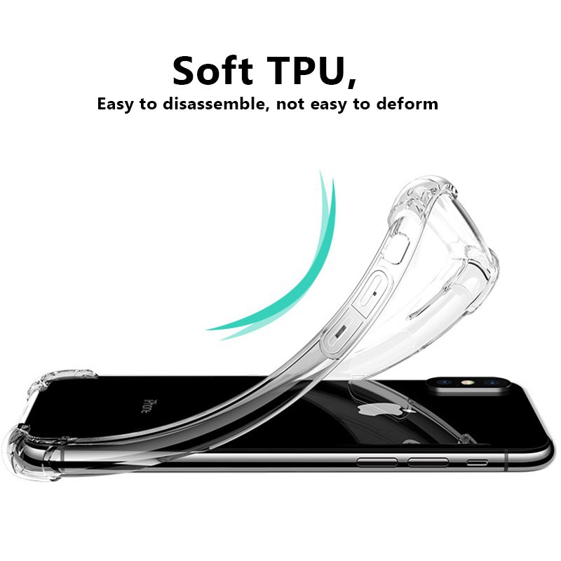 Ốp điện thoại bằng TPU cho iPhone X XS Max XR iPhone 5 5 S SE 6 7 8plus iPhone 11 Pro MAX | BigBuy360 - bigbuy360.vn