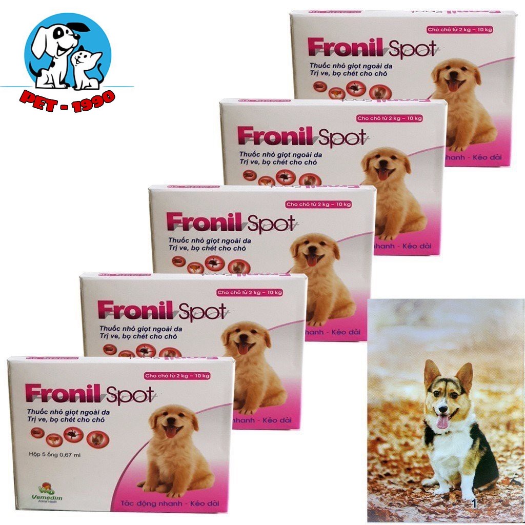 Nhỏ Gáy Fronil Hỗ Trợ Điều Tr.ị Ve Giận, Bọ Chét Cho Chó Mèo Dung Tích 0.67ml